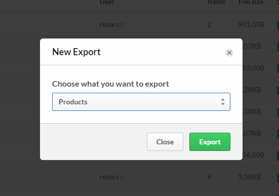 1 - Export Lightspeed Products