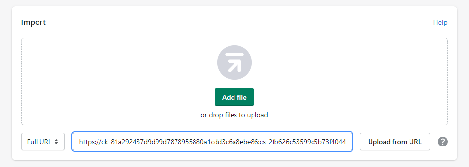Upload to Shopify with Matrixify from WooCommerce API migration