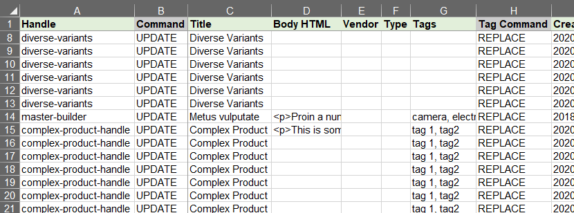 2 - Review the "Import_Result" Excel file before importing