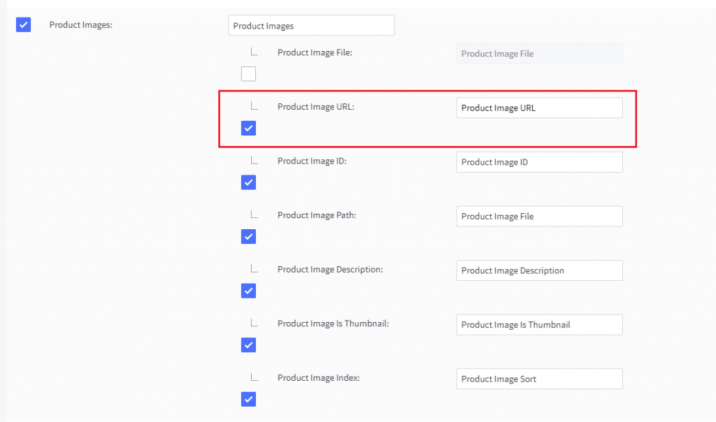 4. Export Products from BigCommerce custom template migrate to Shopify
