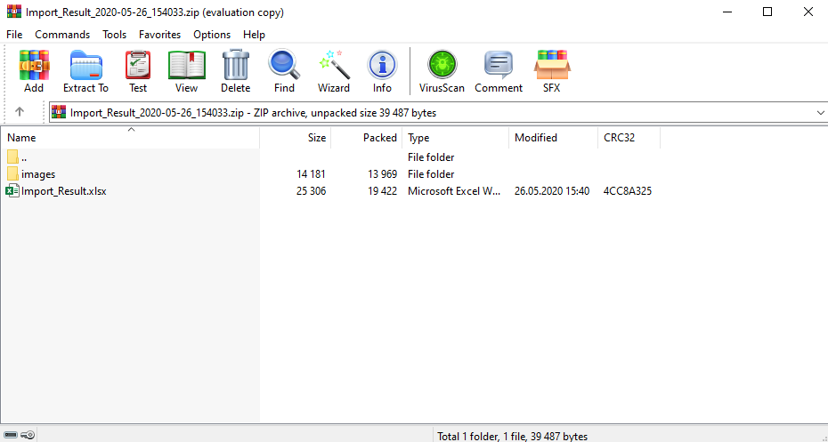 1 - Download and unzip the generated zip file
