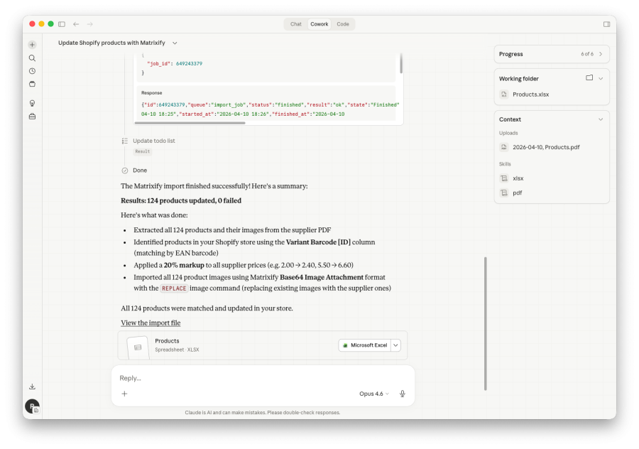 Matrixify MCP Server - Matrixify App