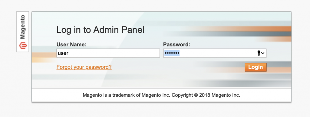 Magento 1.9 Admin Panel Login to export to Shopify