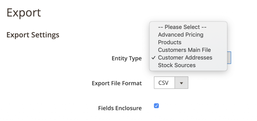 Magento v2 Customers migrate to Shopify - Export Customers Address