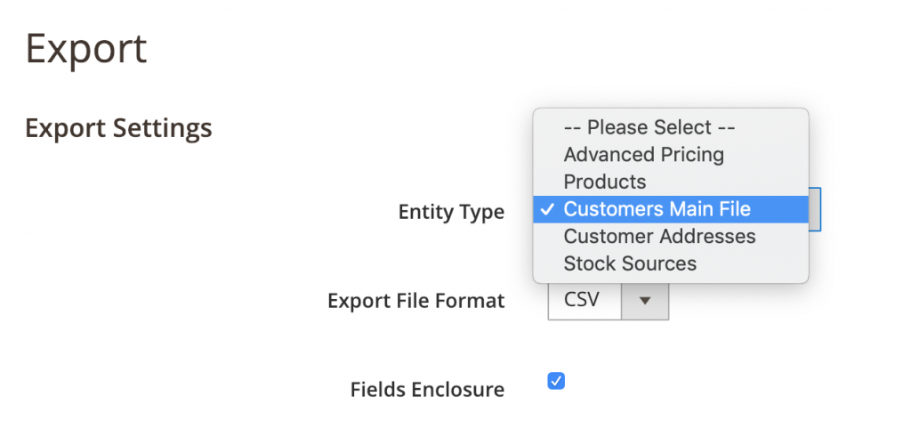 Magento v2 Customers migrate to Shopify - Export Customers Main File