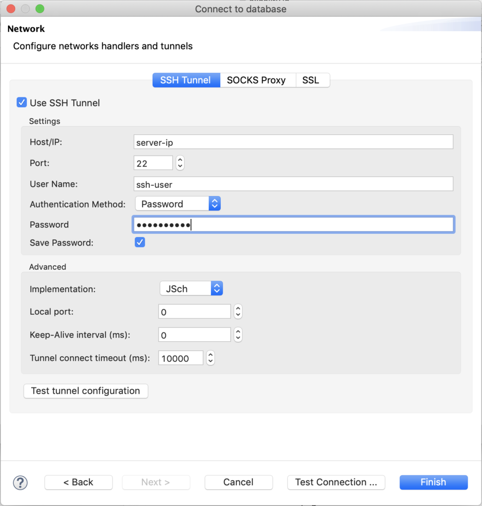 Migrate Magento to Shopify - 1.2.4. Enter SSH connection details