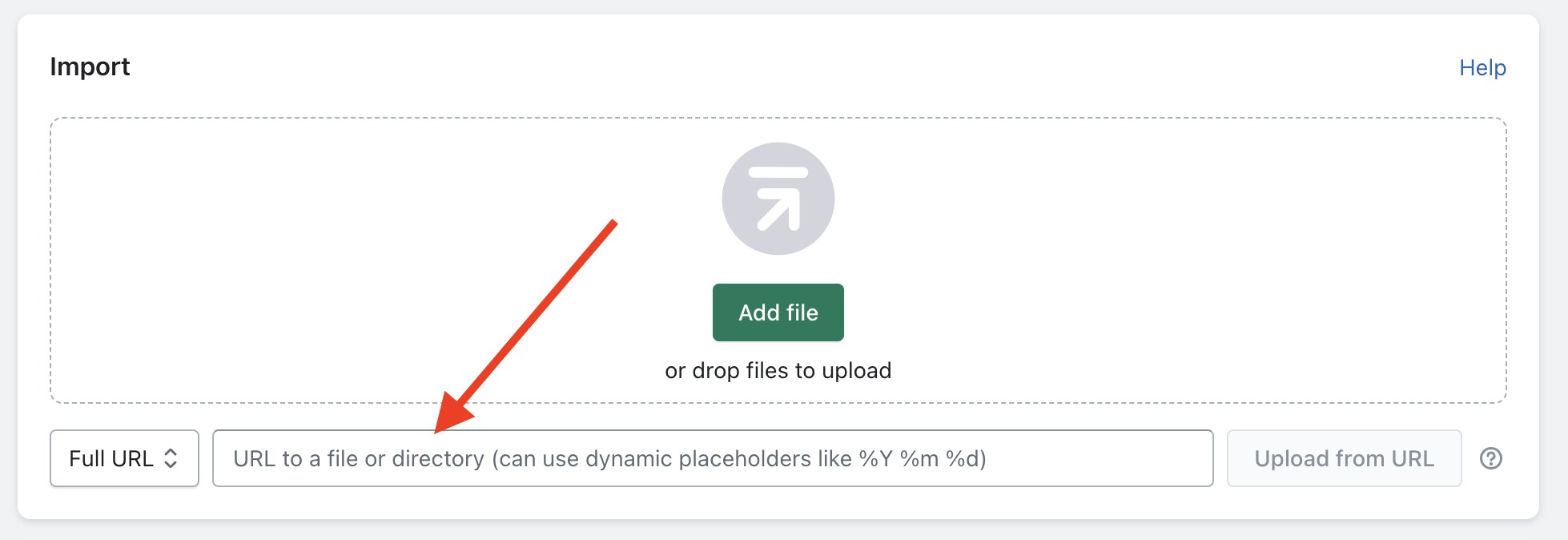 Paste Turn14 url into url section of the Matrixify app