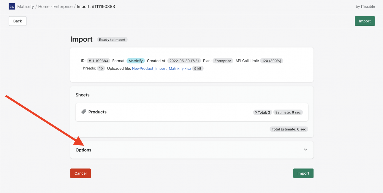 Bulk import Products to Shopify (Excel & CSV) with Matrixify