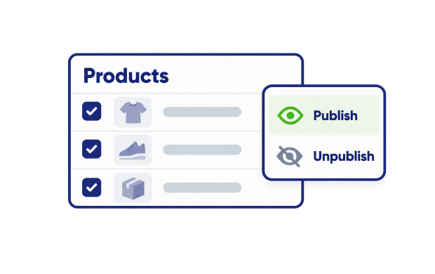 How to bulk edit Shopify Product Sales Channels